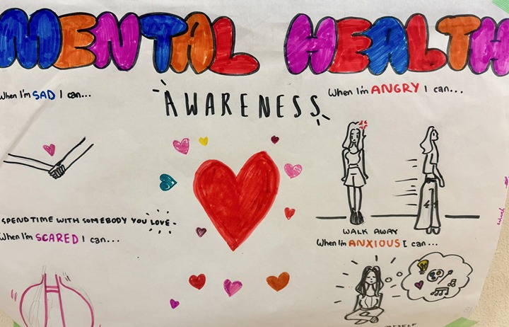 Mental Health Awareness Week at Evergreen Middle School