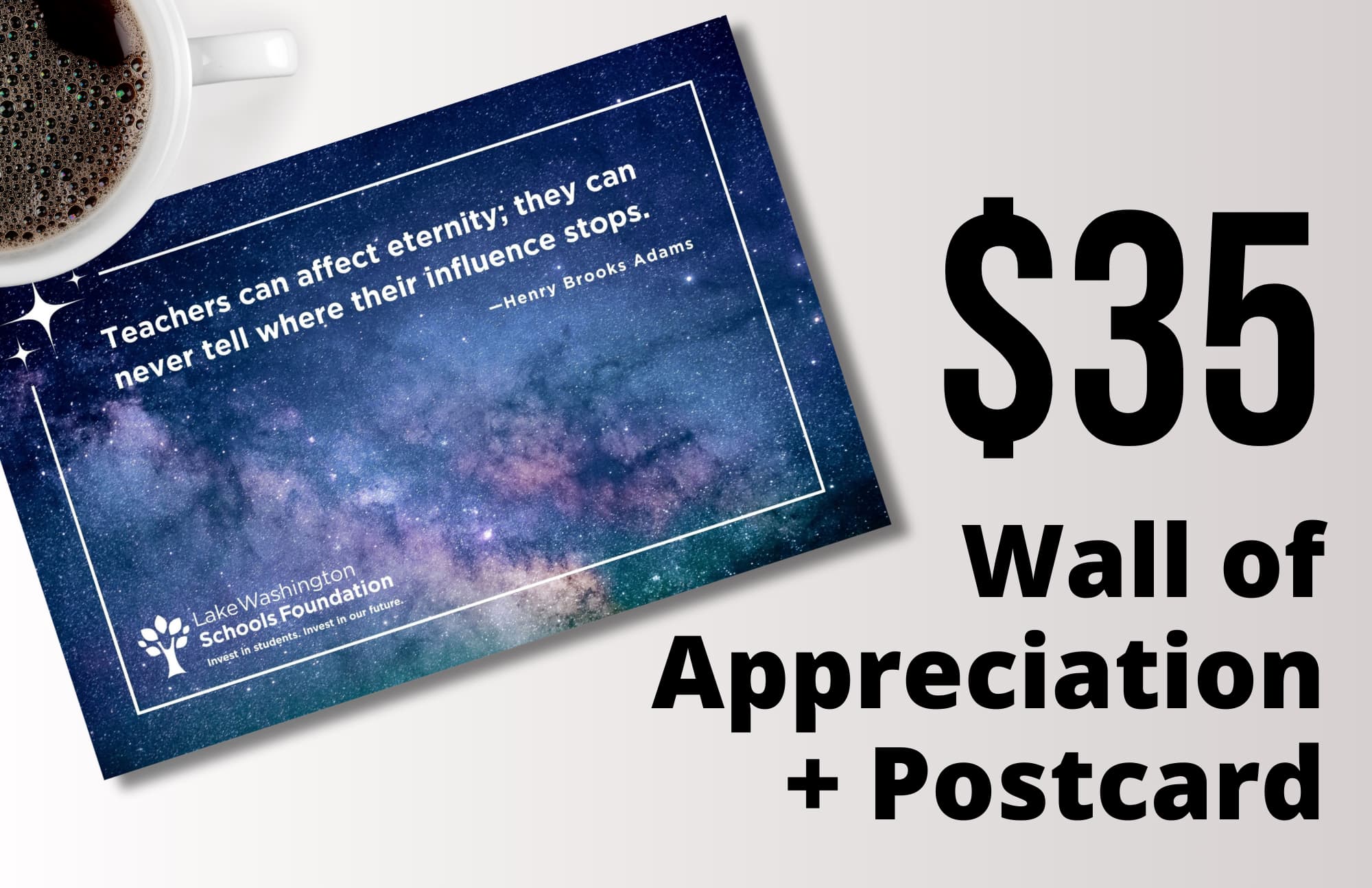 Staff Appreciation Postcard