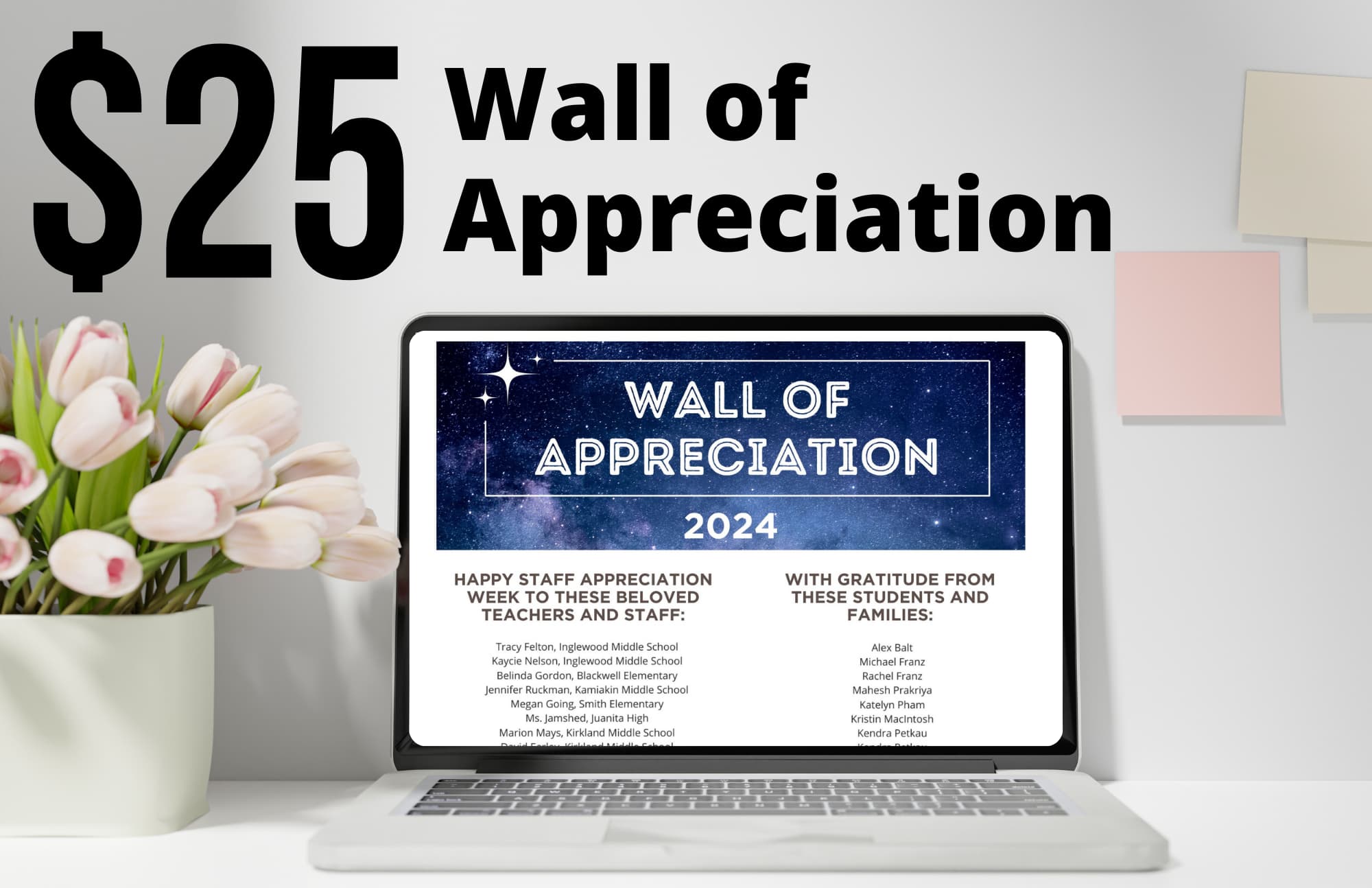 Wall of Appreciation
