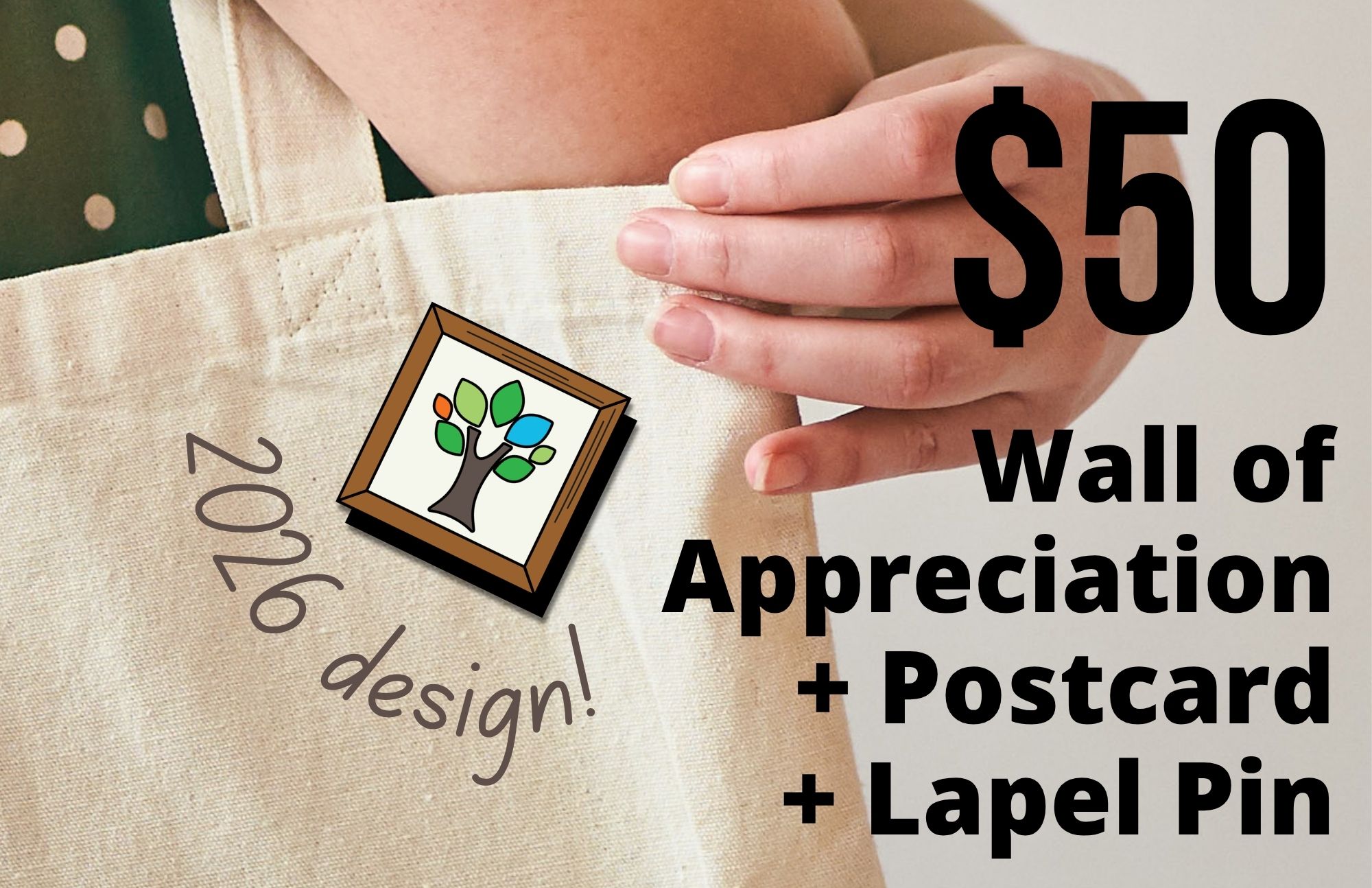 Staff Appreciation Lapel Pin