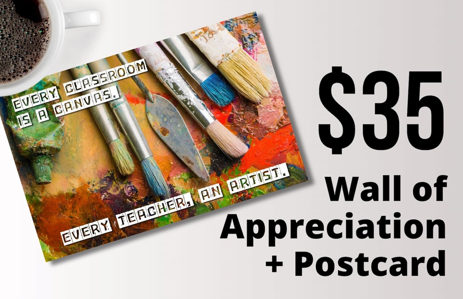 Staff Appreciation Postcard