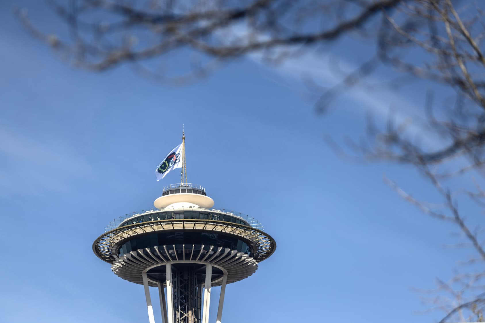Microsoft at Seattle Space Needle