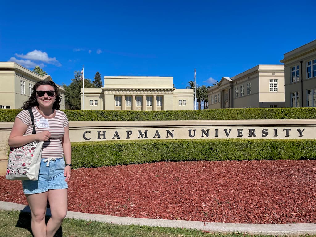 Shoshanna at Chapman College