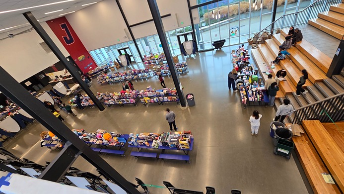 toy and clothing drive