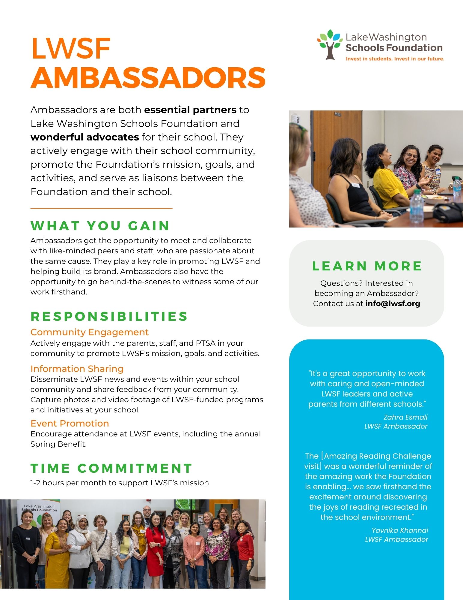 Ambassador Job Description